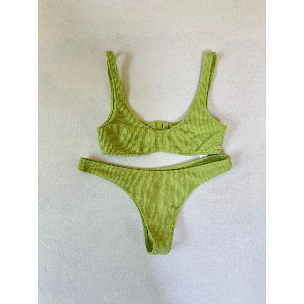 Roxy Aruba Textured Bikini Top and Bottom
